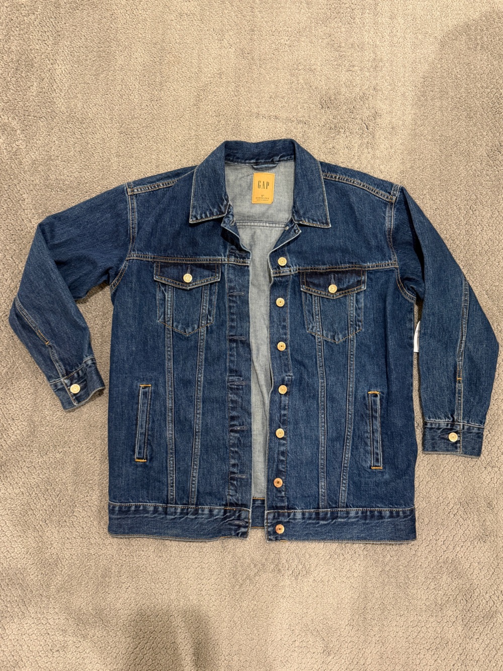 GAP Oversized Icon Denim Jacket